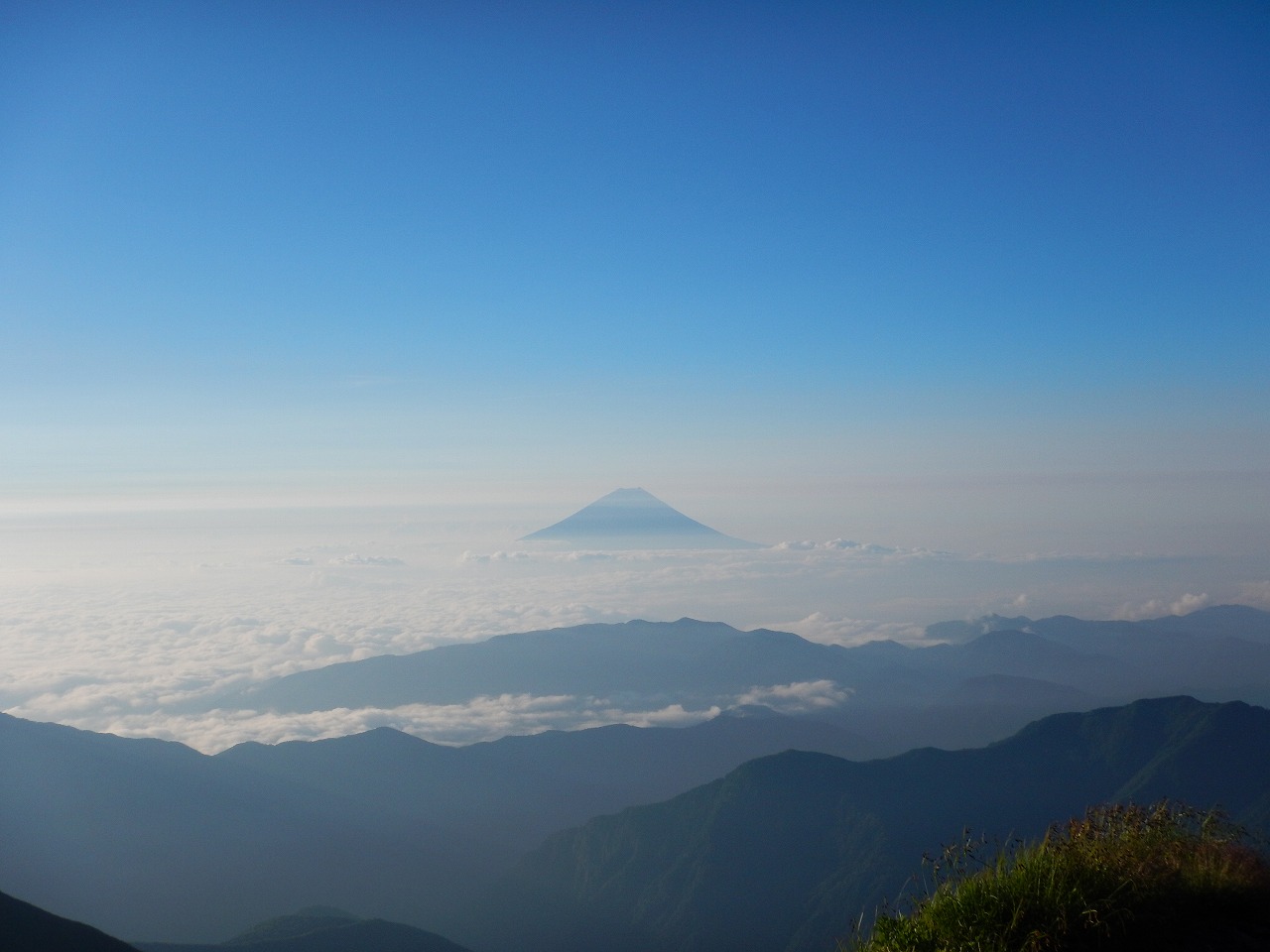 さすがの貫禄、富士山