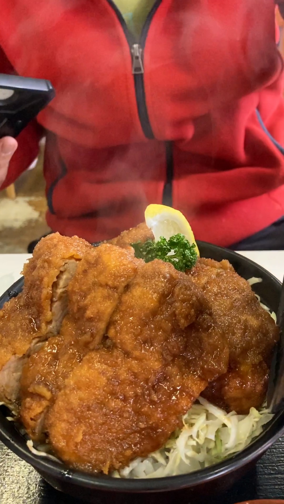 ソースカツ丼！